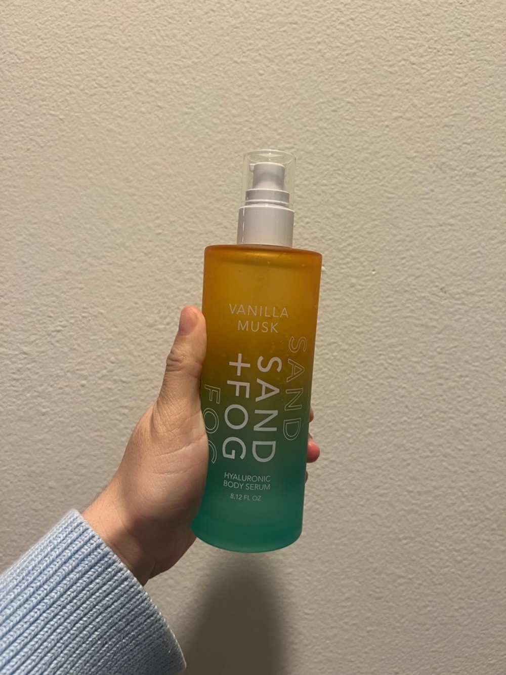 Sand + Fog Vanilla Musk HYALURONIC BODY SERUM 8.12 FL OZ